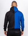 Hoodie DOUBLE FACE BW TRADEMARK Blue/Black