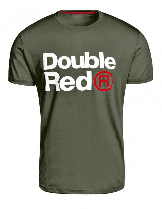 DOUBLE RED Trademark T-shirt Army Green SLIM FIT