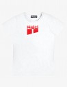 RED KID All Logo T-shirt White