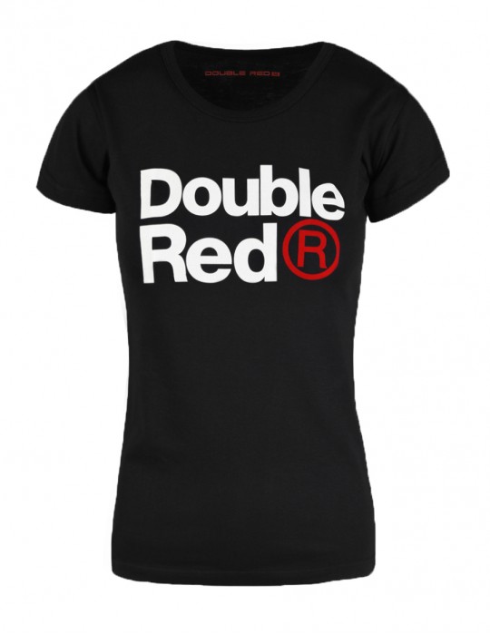 DOUBLE RED Trademark T-shirt Black