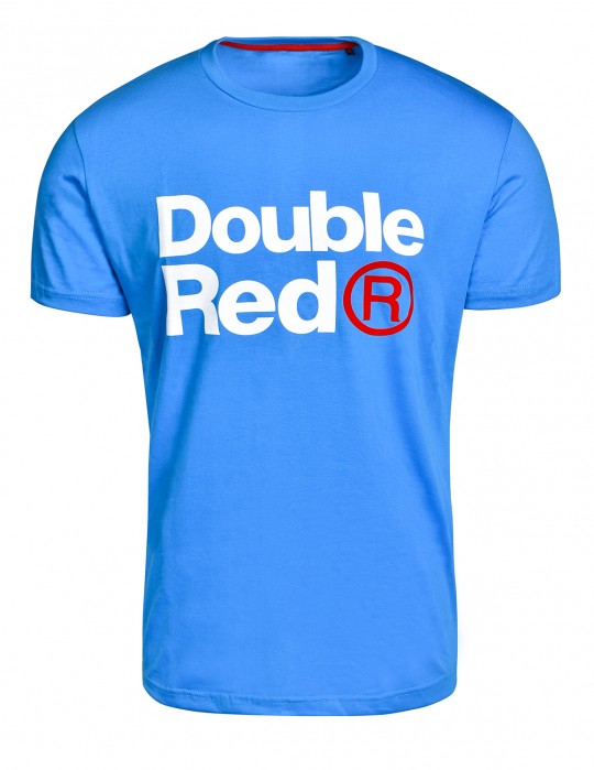DOUBLE RED Trademark T-shirt Blue