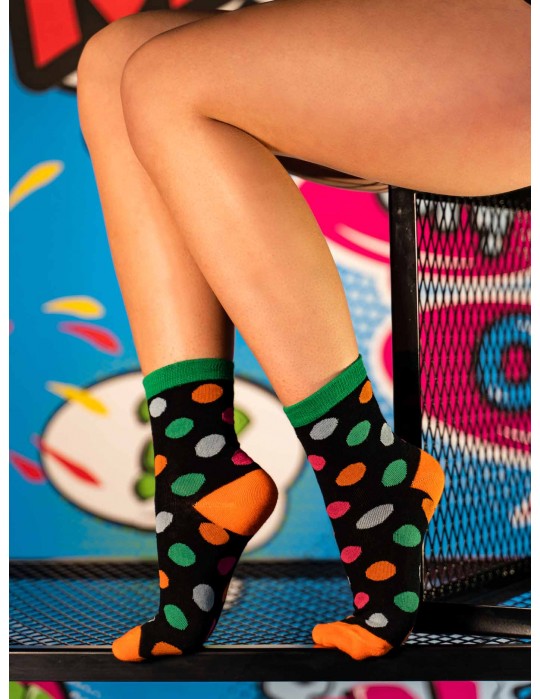 Women's FUN Socks Colorful Bubles